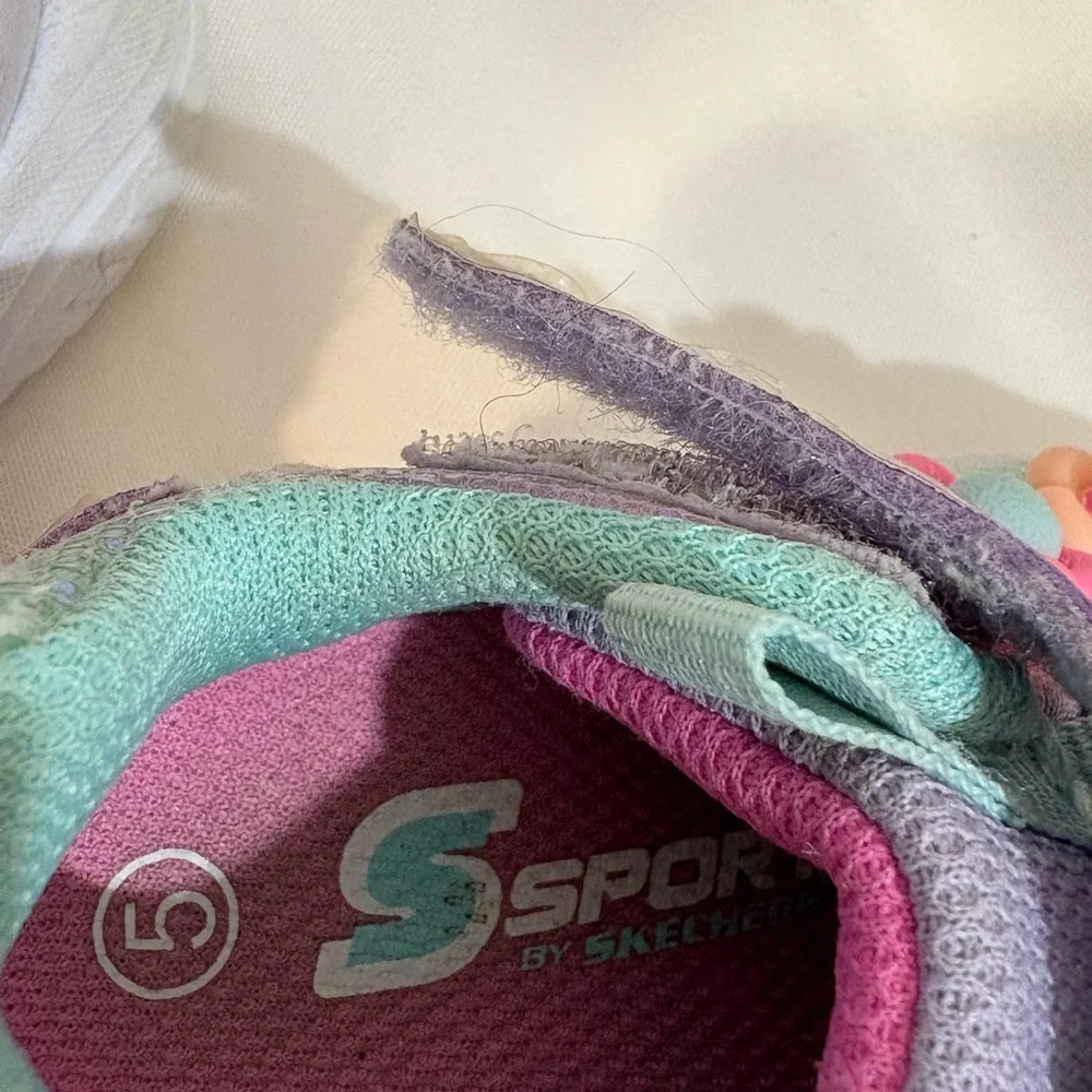 S Sport by Skechers Toddler Girls Clair‎ Fashion School Sneakers Lavender Size 5